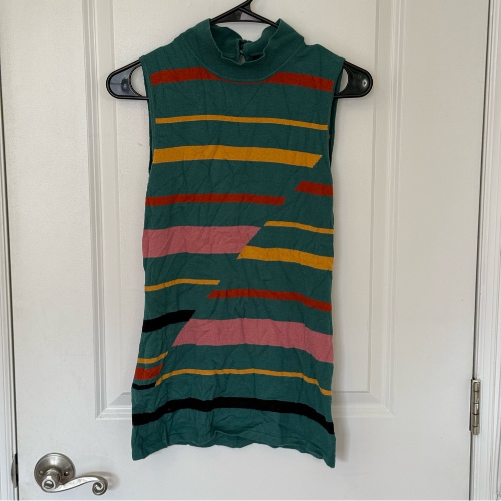 BCBGMAXAZRIA Teal Knit Sweater